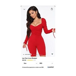 Fashionnova Romper